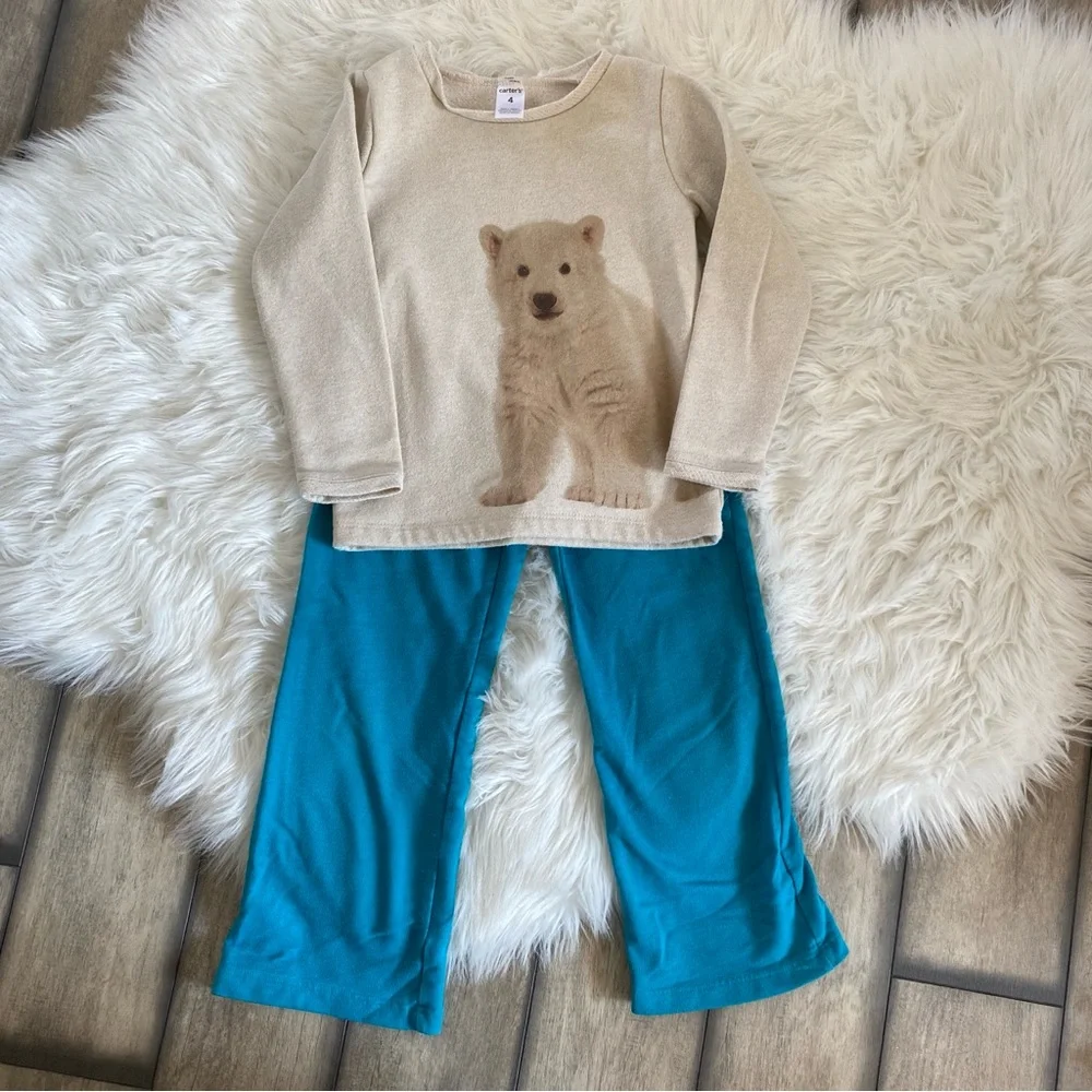 Girls Size 4 Warm Cozy Outfits Cat Outfit Polar Bear Outfit